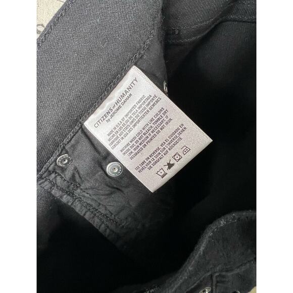 NWT Citizens of Humanity Rocket Highrise Skinny Black Jeans - Picture 8 of 10